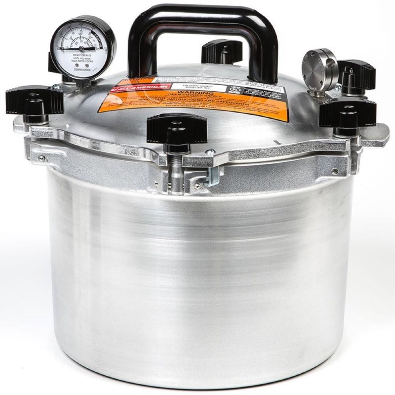 All American Pressure Cooker Canner for Home Stovetop Canning USA Made for Gas or Electric Stoves 10.5 quarts